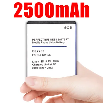 

BL7203 Battery For Fly IQ4405 IQ4413 IQ 4405 4413 BL 7203 2500mAh Bateria Batterie Baterij Cell Mobile Phone Batteries