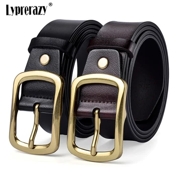 Lyprerazy Men Genuine Leather Belts Male Casual Pin Buckle Belt Men Belt Leather Luxury Belt Cowboy
Lyprerazy Men Genuine Leather Belts Male Casual Pin Buckle Belt Men Belt Leather Luxury Belt Cowboy