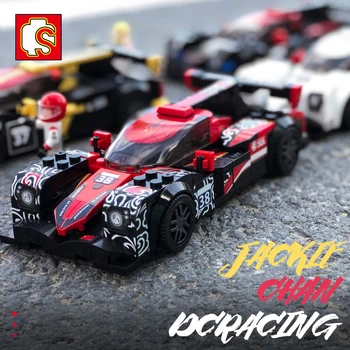 SEMBO MOC Jackie Chen DC Racing WEC Champions Technic Sports Car 1:32 Model Champions Building Block Boys Toy Children DIY Gift
SEMBO MOC Jackie Chen DC Racing WEC Champions Technic Sports Car 1:32 Model Champions Building Block Boys Toy Children DIY Gift