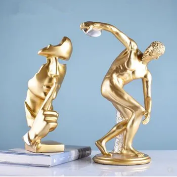 Golden figures and animal statue crafts, creative home office restaurant bar table decorations, Christmas wedding gifts
Golden figures and animal statue crafts, creative home office restaurant bar table decorations, Christmas wedding gifts