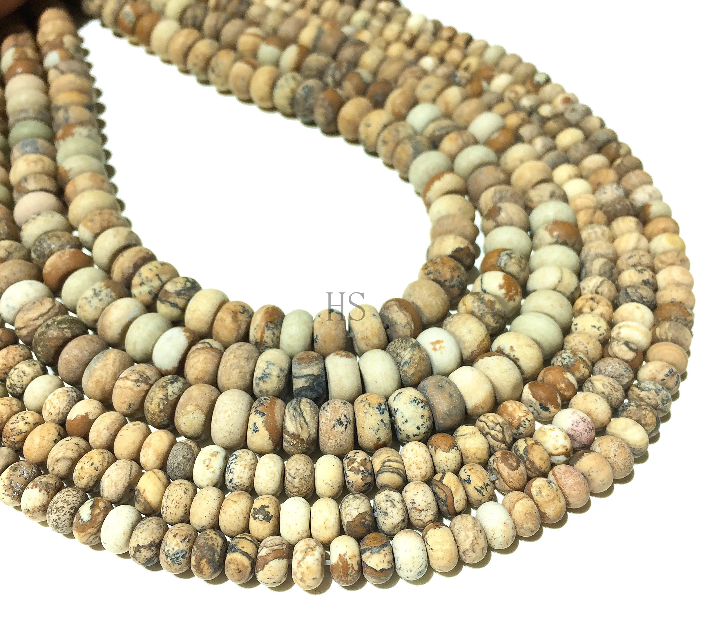 Natural Stone Matte Picture Jasper Rondelle Round Loose Beads Gemstone Jewelry Healing Energy DIY Bracelet Necklace 4x6mm 5x8mm
Natural Stone Matte Picture Jasper Rondelle Round Loose Beads Gemstone Jewelry Healing Energy DIY Bracelet Necklace 4x6mm 5x8mm