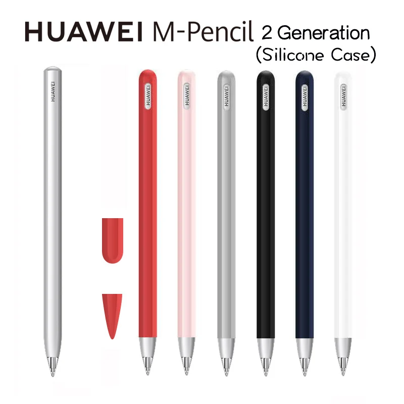 

For Huawei M-Pencil 2 Generation Anti-Scratch Silicone Protective Cover Nib Stylus Pen Case Skin For M-Pencil 2nd Accessories