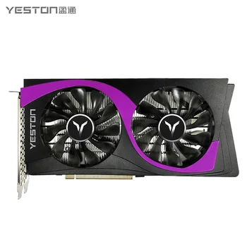 Yeston GTX 1660 Graphics Cards GPU 6GB GDDR6 192 bit Gaming Desktop computer PC Video Graphics Cards support PCI-E X16 3.0