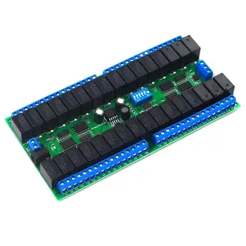 12V 32-channel RS485 relay Modbus RTU protocol Serial remote control switch PLC control board
12V 32-channel RS485 relay Modbus RTU protocol Serial remote control switch PLC control board