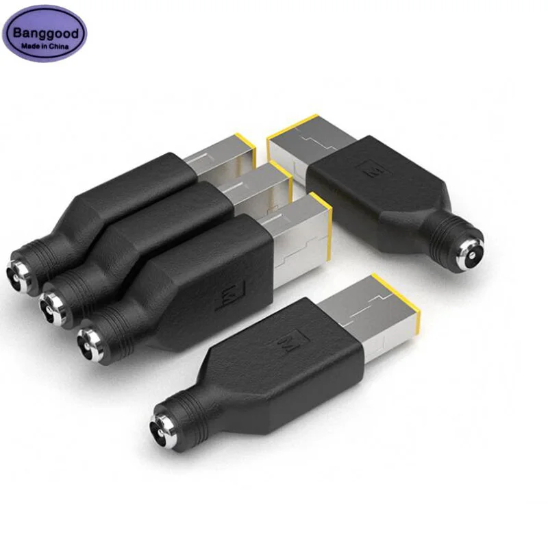 5PCS Laptop DC Power Adapter 5.5x2.1mm Female to 11x4.5mm Square Plug Converter For Lenovo ThinkPad Ultrabook X230S 10 Helix
5PCS Laptop DC Power Adapter 5.5x2.1mm Female to 11x4.5mm Square Plug Converter For Lenovo ThinkPad Ultrabook X230S 10 Helix