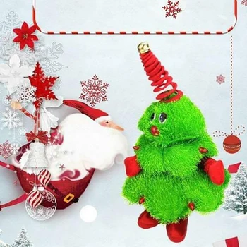 Creative Electric Christmas Tree Singing & Dancing Electronic Plush Toys Decoration Tree Christmas Gifts Ornaments Home for Kids
Creative Electric Christmas Tree Singing & Dancing Electronic Plush Toys Decoration Tree Christmas Gifts Ornaments Home for Kids