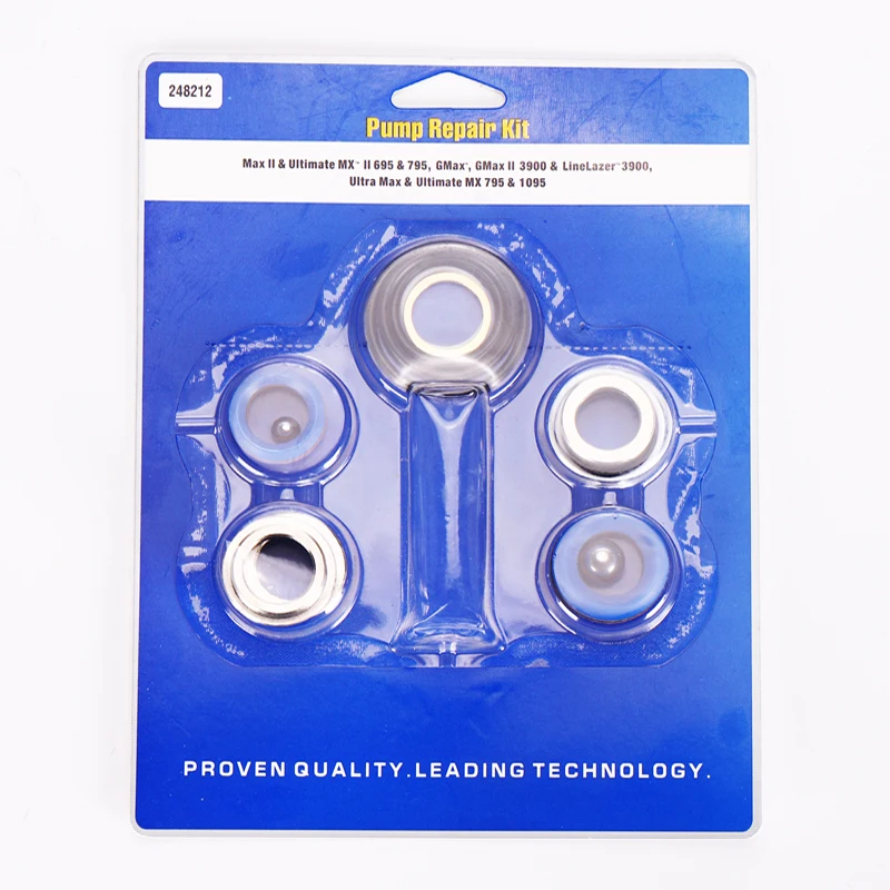Aftermarket Spare Parts Seal Ring Set Pump Repair Kit 248212 Tool 695 795 Airless Paint Sprayer Piston Pump Replacement
Aftermarket Spare Parts Seal Ring Set Pump Repair Kit 248212 Tool 695 795 Airless Paint Sprayer Piston Pump Replacement