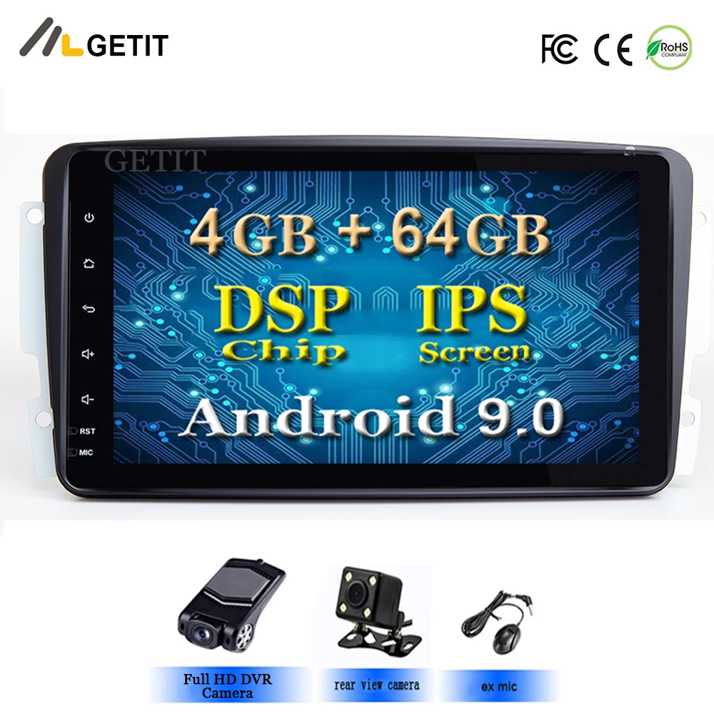 DSP IPS 8'' Android 10 Car Multimedia Radio Player for Mercedes/Benz/W209/W203/M/ML/W163/Viano/W639/Vito GPS Stereo BT WIFI
DSP IPS 8'' Android 10 Car Multimedia Radio Player for Mercedes/Benz/W209/W203/M/ML/W163/Viano/W639/Vito GPS Stereo BT WIFI
