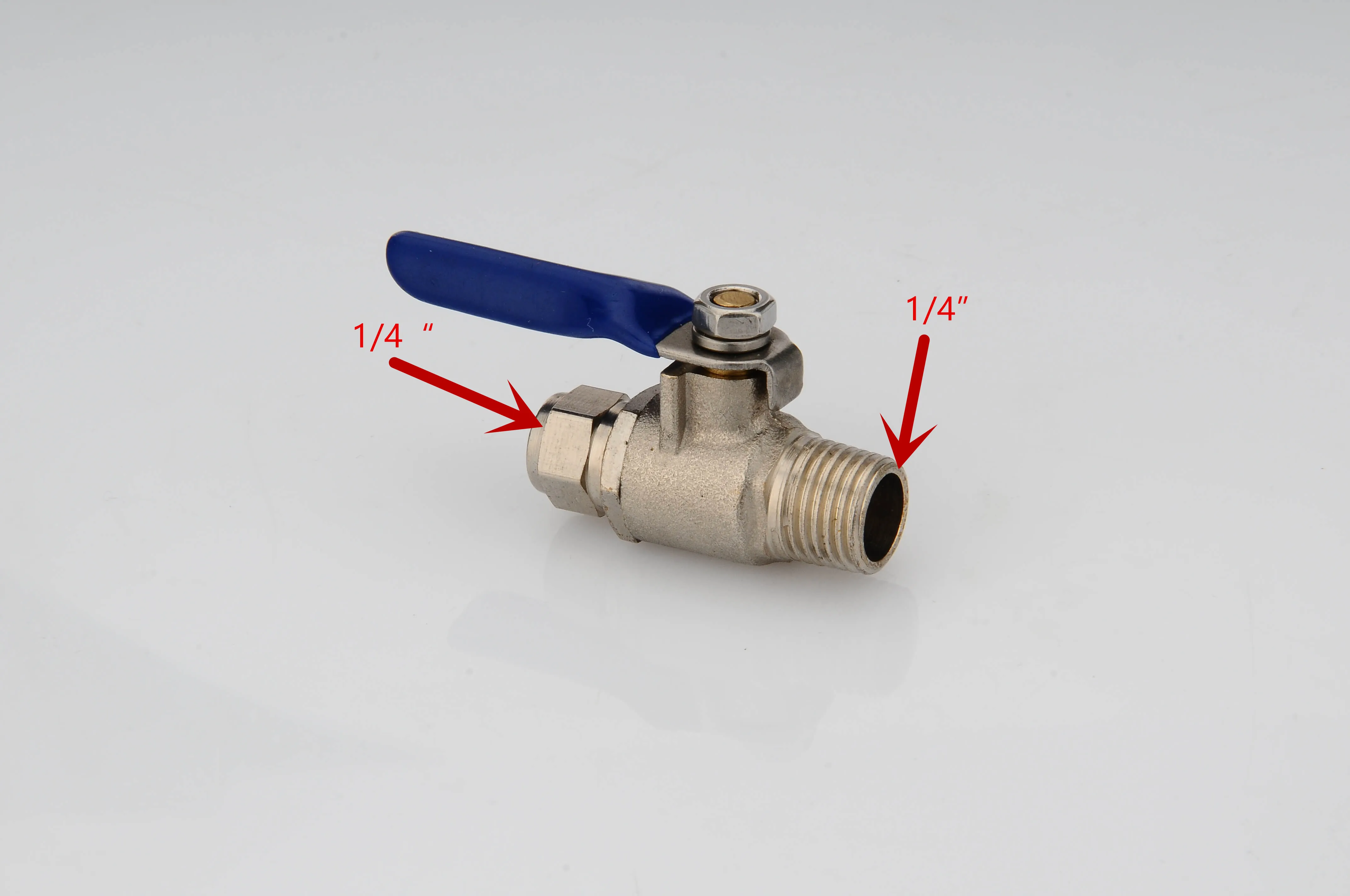 Brass Mini Shut Off Ball Valve 1/4'' 3/8'' Female to Male Threaded Air Water Oil Flow Control Plumbing Fitting
Brass Mini Shut Off Ball Valve 1/4'' 3/8'' Female to Male Threaded Air Water Oil Flow Control Plumbing Fitting