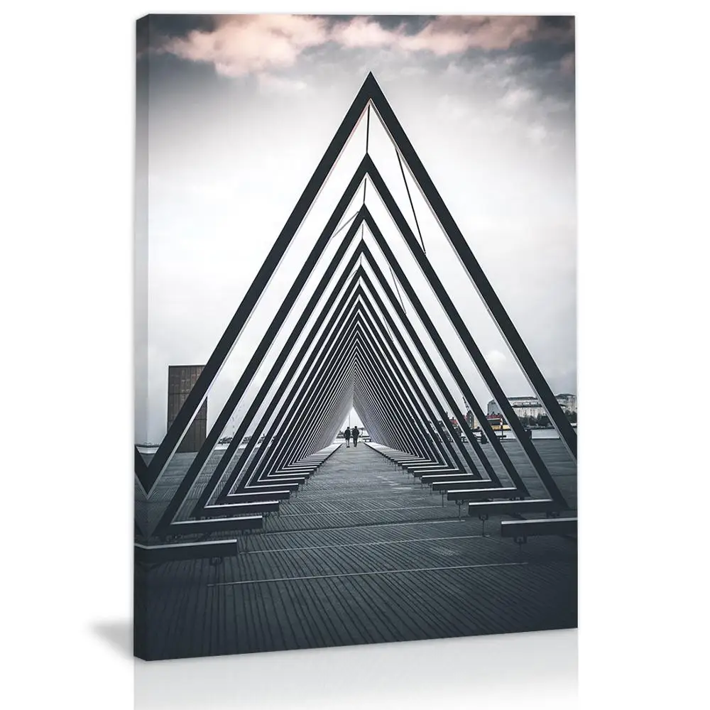 People in Triangular Architecture Modern Abstract Wall Art Decor Building Canvas Painting Kitchen Print Pictures for Living Room
People in Triangular Architecture Modern Abstract Wall Art Decor Building Canvas Painting Kitchen Print Pictures for Living Room
