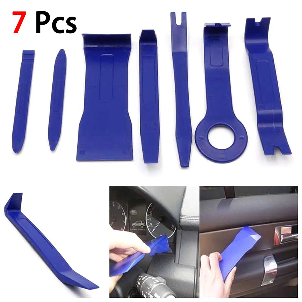 7PCS Car Door Trim Removal Tool Pry Panel Dash Radio Body Clip Installer Kit Repair Outillage Automobile
7PCS Car Door Trim Removal Tool Pry Panel Dash Radio Body Clip Installer Kit Repair Outillage Automobile