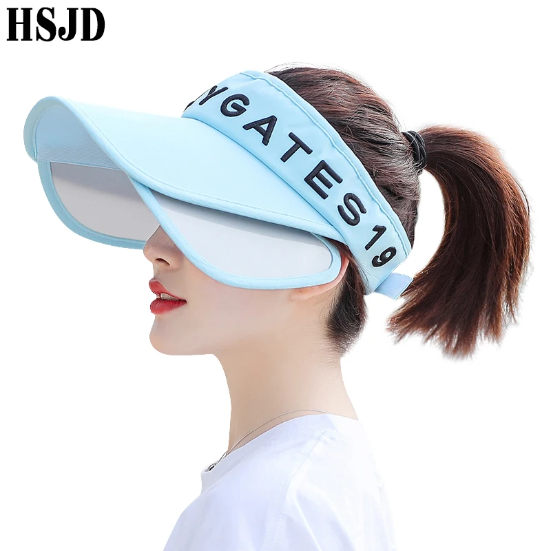 New Summer Sports Adjustable Empty Top Cap Wide Brim UV Protection Sunshade Hat Men Women Outdoor Tennis Golf Visor Baseball Cap
New Summer Sports Adjustable Empty Top Cap Wide Brim UV Protection Sunshade Hat Men Women Outdoor Tennis Golf Visor Baseball Cap