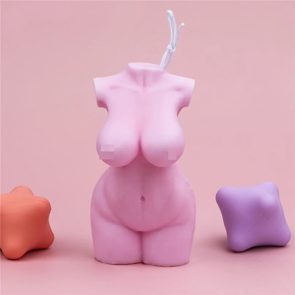 Huge Breasts Waist Posture Silicone Body Female Slim Candle Mold Aroma 3D Stereo Painted Handmade Nude Statue Figurine Plaster
Huge Breasts Waist Posture Silicone Body Female Slim Candle Mold Aroma 3D Stereo Painted Handmade Nude Statue Figurine Plaster