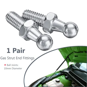 Universal Silver 2pcs Boot Bonnet Gas Strut End Fitting 10mm M8 Ball Pin Joint Valve Spring Holders
Universal Silver 2pcs Boot Bonnet Gas Strut End Fitting 10mm M8 Ball Pin Joint Valve Spring Holders