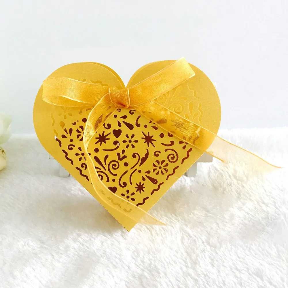 wedding hollow box love carton sweets cake gift favour favors