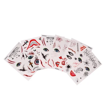 6pcs Halloween Facial Stickers Delicate Useful Face Decal for Female
6pcs Halloween Facial Stickers Delicate Useful Face Decal for Female