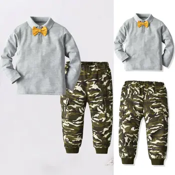 2PCS Kids Baby Boy 2Y-7Y Clothes Bow Tie Tops T Shirt Camo Pants Leggings Outfits Set
2PCS Kids Baby Boy 2Y-7Y Clothes Bow Tie Tops T Shirt Camo Pants Leggings Outfits Set