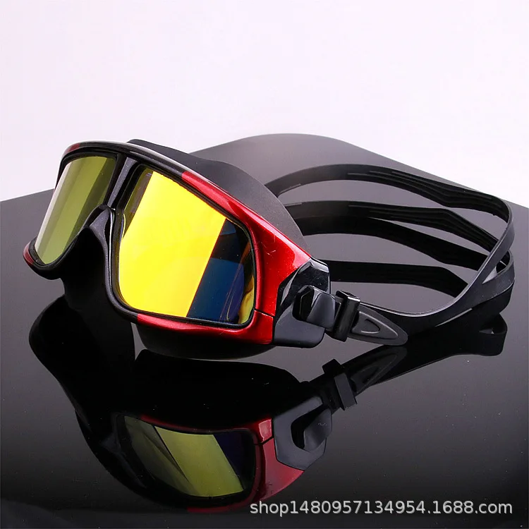 2019 New Style Swimming Goggles High-definition Waterproof Anti-fog Swimming Glasses Big Box Silica Gel Electroplating Goggles
2019 New Style Swimming Goggles High-definition Waterproof Anti-fog Swimming Glasses Big Box Silica Gel Electroplating Goggles