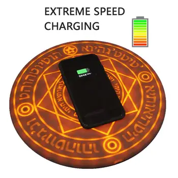 Universal ABS Magic Array Pattern 5W 10W Fast Charging Pad Type-C/Micro USB Wireless Mobile Phone Charger
Universal ABS Magic Array Pattern 5W 10W Fast Charging Pad Type-C/Micro USB Wireless Mobile Phone Charger