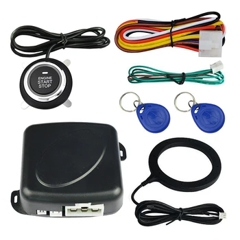 Universal Car Alarm System Engine Push Button Start Stop Lock Anti-theft Protection Sound Light Alarm Emergency Alarm Function
Universal Car Alarm System Engine Push Button Start Stop Lock Anti-theft Protection Sound Light Alarm Emergency Alarm Function