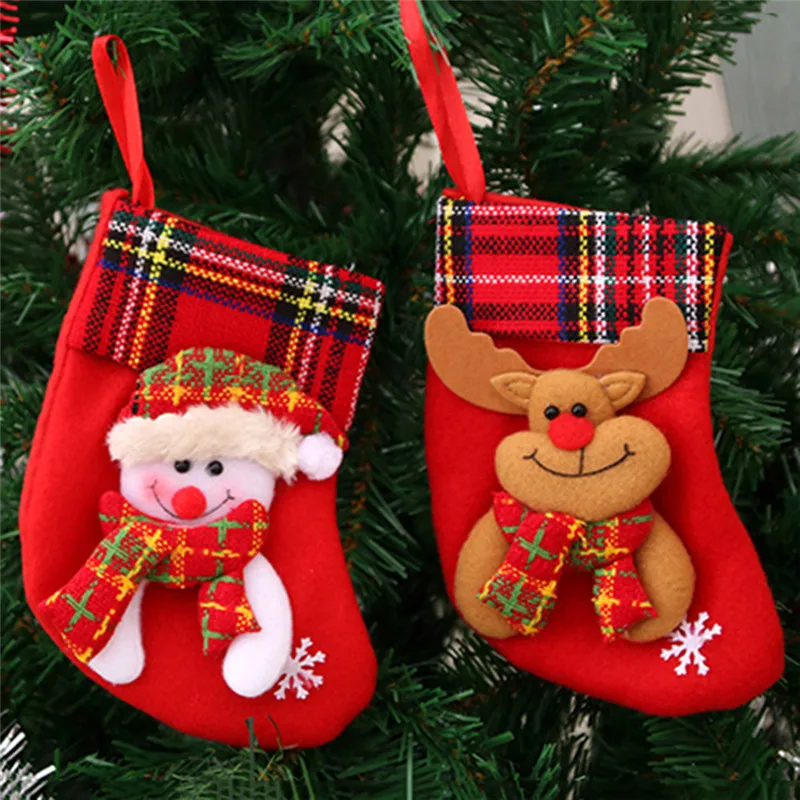 stockings santa sack sock christmas bags gift hallmark christmas