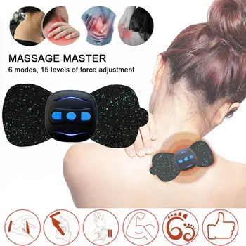 Portable Mini Cervical Massager Rechargeable Multifunctional Mini Pulse Massager
Portable Mini Cervical Massager Rechargeable Multifunctional Mini Pulse Massager