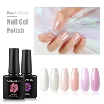 COSCELIA 6/8 Pcs Gel Nail Polish Set Nail Art Set Sparkling Glitter Nail Gel Polish Shinning Sequins UV LED Painting Gel Polish
COSCELIA 6/8 Pcs Gel Nail Polish Set Nail Art Set Sparkling Glitter Nail Gel Polish Shinning Sequins UV LED Painting Gel Polish