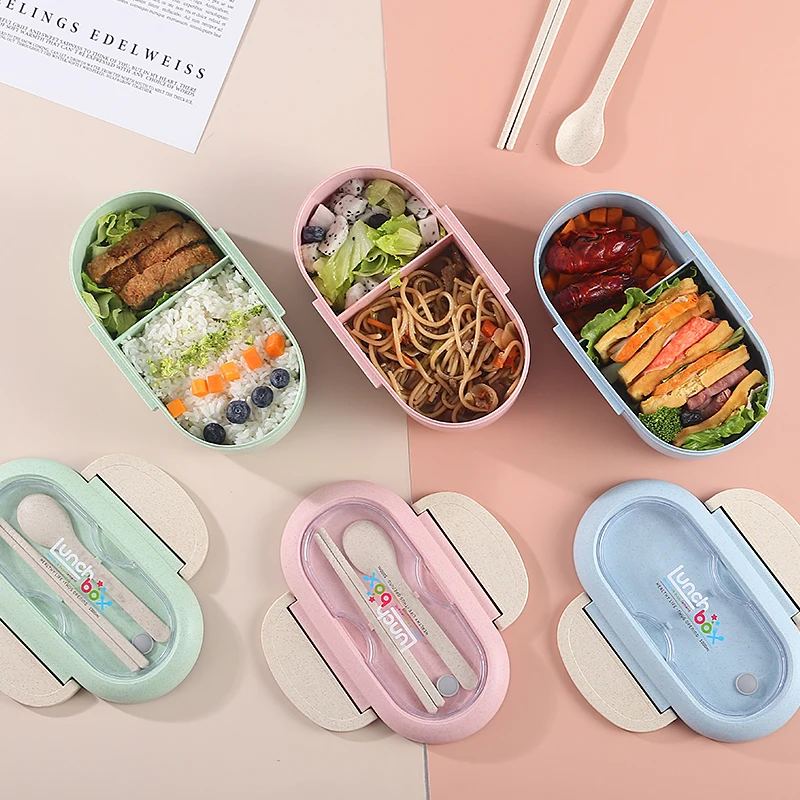 Generic Lunch Box Microwave Japanese Style For School Kids Children
