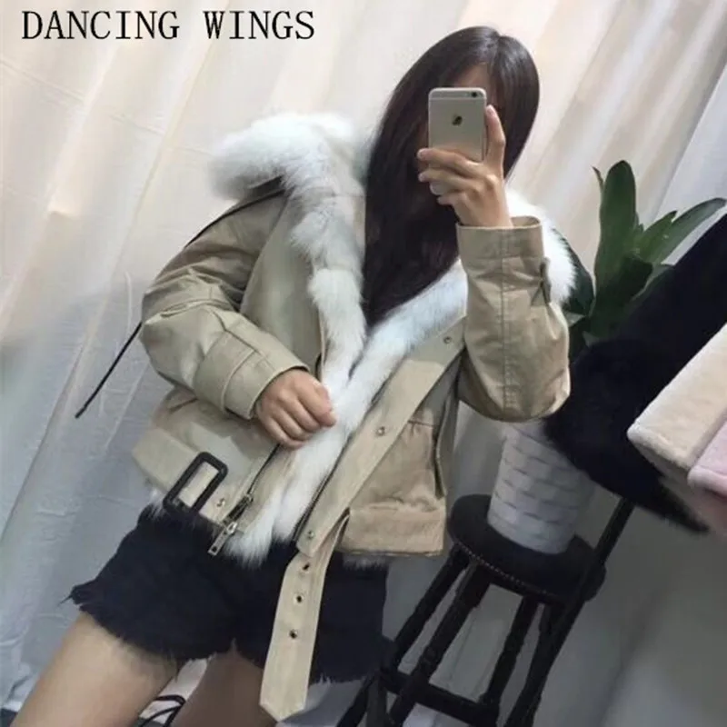 Short Style Natural Fox Fur Liner Winter Jacket Women Outwear Real Fur Hooded Coat Thick Army Green Parkas
Short Style Natural Fox Fur Liner Winter Jacket Women Outwear Real Fur Hooded Coat Thick Army Green Parkas