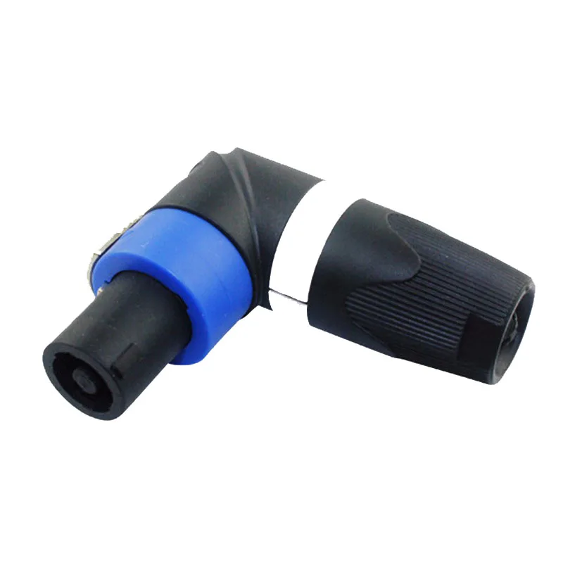 5PCS Right Angle Connector Plug 90 Degree Elbow 4 Pin Speakon Speaker Connector Male Audio Plug Locking Design
5PCS Right Angle Connector Plug 90 Degree Elbow 4 Pin Speakon Speaker Connector Male Audio Plug Locking Design