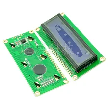 3.3V LCD1602 écran bleu 1602A écran bleu LCD écran bleu blanc caractères avec rétro-éclairage(China)