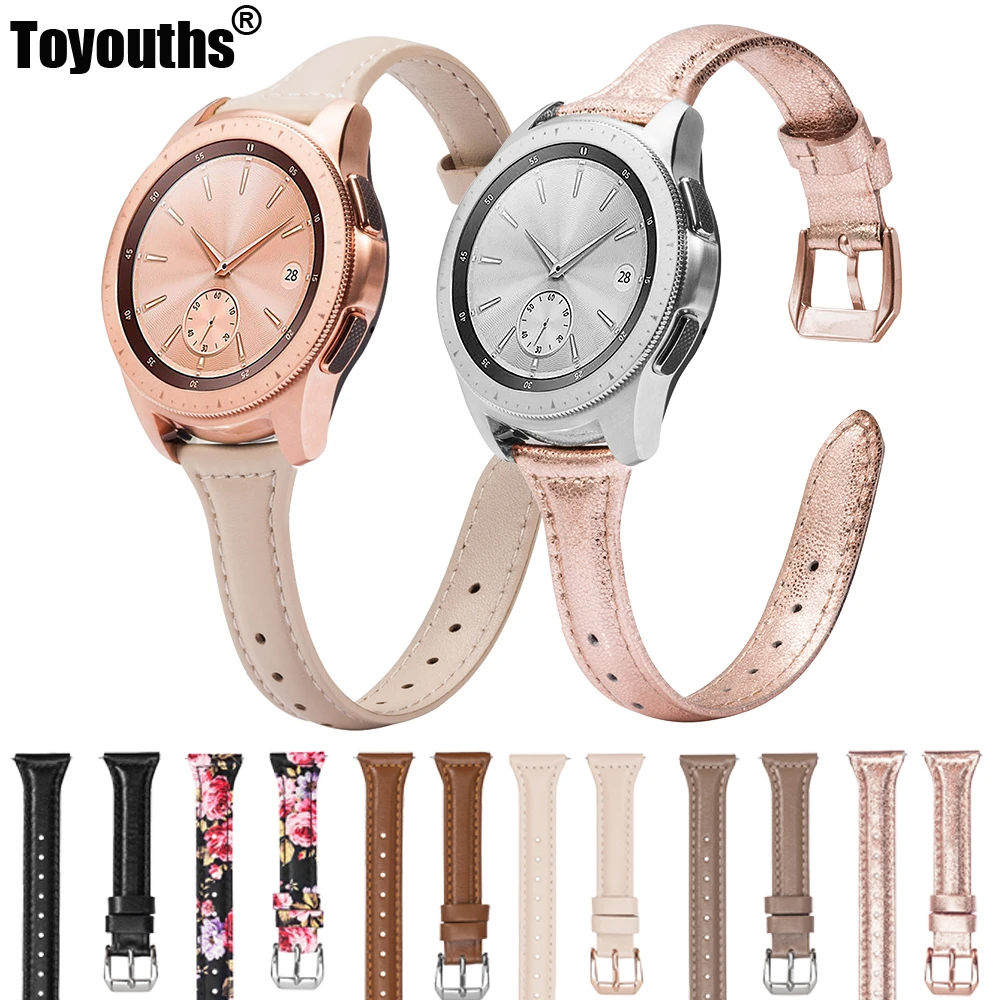 Fashion Leather Strap For Samsung Galaxy Watch 42mm 46mm Band Genuine Leather Replacement Strap For Galaxy Watch Active2
Fashion Leather Strap For Samsung Galaxy Watch 42mm 46mm Band Genuine Leather Replacement Strap For Galaxy Watch Active2