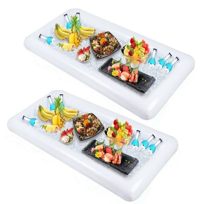 Inflatable Beer Table Pool Float Summer Water Party Air Mattress Ice Bucket Serving/Salad Bar Tray Food Drink Holder
Inflatable Beer Table Pool Float Summer Water Party Air Mattress Ice Bucket Serving/Salad Bar Tray Food Drink Holder