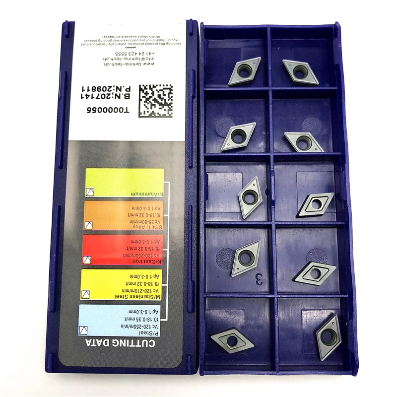 DCMT070204 NN LT10 Carbide inserts External turning tool Metal cutting tool Turning inserts CNC high quality PVD Lathe Tool
DCMT070204 NN LT10 Carbide inserts External turning tool Metal cutting tool Turning inserts CNC high quality PVD Lathe Tool