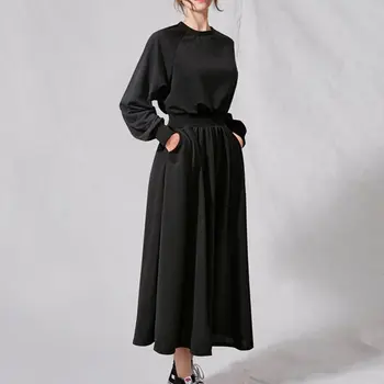 Autumn Winter Hoodie Dress Plus Size Women Long Sleeve Dresses Korean Fashion Casual Black Large Sizes 4XL 5XL Solid Gray A Line
Autumn Winter Hoodie Dress Plus Size Women Long Sleeve Dresses Korean Fashion Casual Black Large Sizes 4XL 5XL Solid Gray A Line