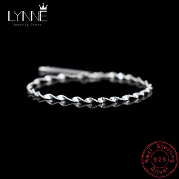 New Fashion Simple Twisted Wave Bracelet 925 Sterling Silver Delicate Spin Pattern Hand Chain Women&Girl Jewelry Bracelets Gift
New Fashion Simple Twisted Wave Bracelet 925 Sterling Silver Delicate Spin Pattern Hand Chain Women&Girl Jewelry Bracelets Gift