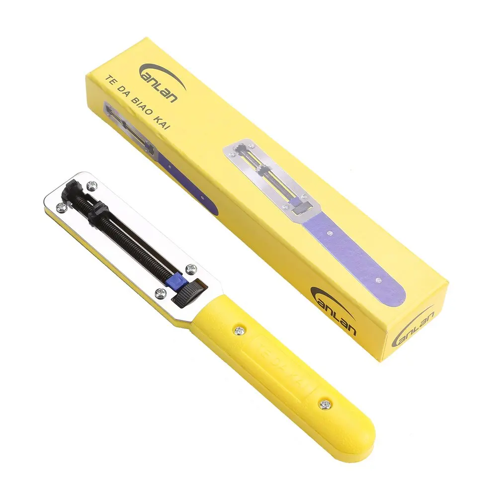 Portable Watch Bottom Cover Opener Opening Watch Ware Wristwatch Lid Opener Watch Repair Tool Adjustable Open Tool
Portable Watch Bottom Cover Opener Opening Watch Ware Wristwatch Lid Opener Watch Repair Tool Adjustable Open Tool