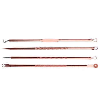 Stainless Steel Blackhead Comedone Acne Pimple Blemish Extractor Remover Cosmetic Makeup Tool Set Kit
Stainless Steel Blackhead Comedone Acne Pimple Blemish Extractor Remover Cosmetic Makeup Tool Set Kit