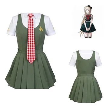 Anime Super Dangan Ronpa 2 Danganronpa Mahiru Koizumi Cosplay Costume School Uniform White Shirt Skirt For Women 
Anime Super Dangan Ronpa 2 Danganronpa Mahiru Koizumi Cosplay Costume School Uniform White Shirt Skirt For Women