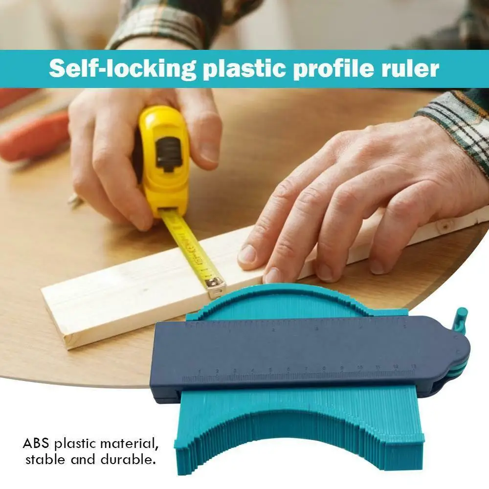 5 Inch Plastic Profile Copy Gauge Contour Gauge Duplicator Contour Scale Template Wood Marking Tools Tiling Laminate Tiles Gener
5 Inch Plastic Profile Copy Gauge Contour Gauge Duplicator Contour Scale Template Wood Marking Tools Tiling Laminate Tiles Gener