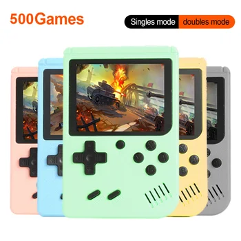 2020 New Built-in 400 Games 1020mAh Battery Retro Video Handheld Game Console+Gamepad 2 Players Doubles 3.0 Inch LCD Game Player 
2020 New Built-in 400 Games 1020mAh Battery Retro Video Handheld Game Console+Gamepad 2 Players Doubles 3.0 Inch LCD Game Player