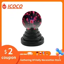 2020 USB Plasma Ball Electrostatic Sphere Light Magic Crystal Lamp Ball Desktop Lightning Christmas Party Touch Sensitive Lights
2020 USB Plasma Ball Electrostatic Sphere Light Magic Crystal Lamp Ball Desktop Lightning Christmas Party Touch Sensitive Lights