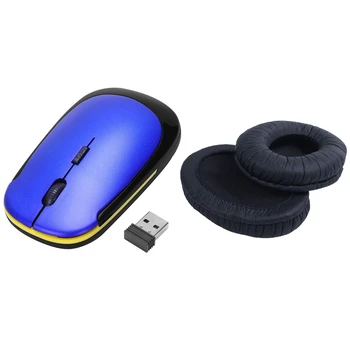 1x Ultra-Slim Mini USB Wireless Optical Wheel Mouse Mice & 1Pair Headset Sets Foam Headphones for Sennheiser 202 212Pro
1x Ultra-Slim Mini USB Wireless Optical Wheel Mouse Mice & 1Pair Headset Sets Foam Headphones for Sennheiser 202 212Pro