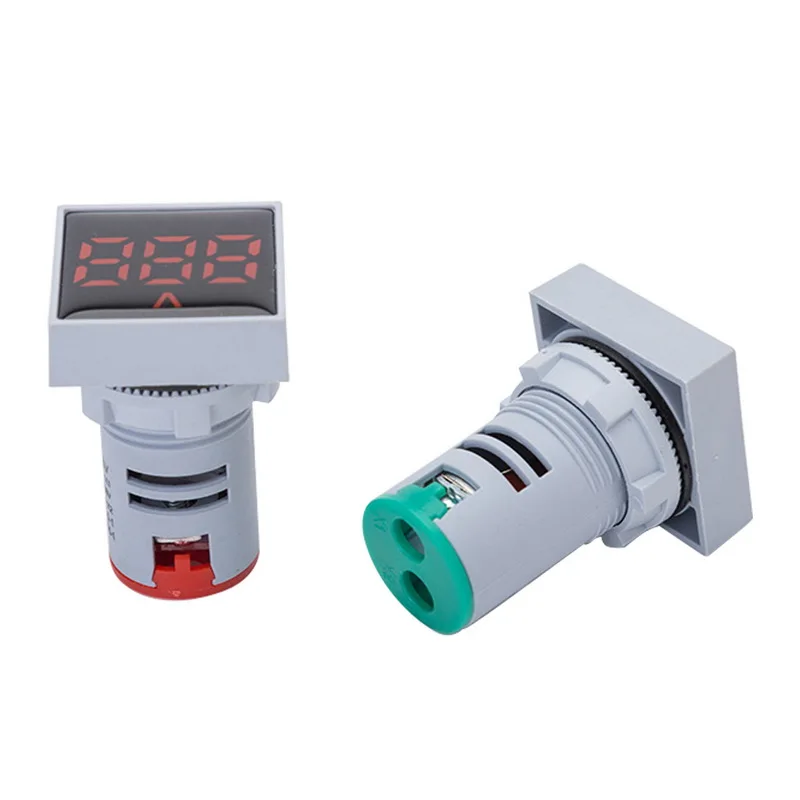 DIY Mini Digital Voltmeter 22mm Square AC 12-500V Volt Voltage Tester Meter Monitor Power LED Indicator Lamp Light Display
DIY Mini Digital Voltmeter 22mm Square AC 12-500V Volt Voltage Tester Meter Monitor Power LED Indicator Lamp Light Display