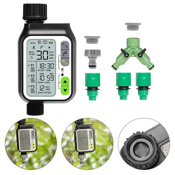Automatic Irrigation Water Timer Lcd Screen Sprinkler Controller Outdoor Garden Watering Timer Device Controller Tool
Automatic Irrigation Water Timer Lcd Screen Sprinkler Controller Outdoor Garden Watering Timer Device Controller Tool