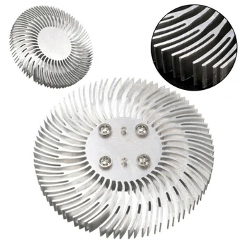 LED Radiator 90mm x10mm Round Mountable Aluminum Heat Sink Cooling For 10W LED Heatsink Light Radiator
LED Radiator 90mm x10mm Round Mountable Aluminum Heat Sink Cooling For 10W LED Heatsink Light Radiator
