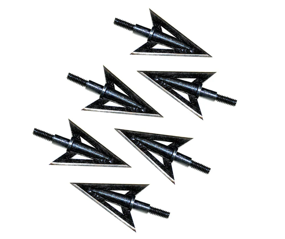 Hunting Broadheads 100Grain Sharp Arrow Heads Thread Screw in Archery Arrow Tips Head Points Archery Shooting Steel Black
Hunting Broadheads 100Grain Sharp Arrow Heads Thread Screw in Archery Arrow Tips Head Points Archery Shooting Steel Black