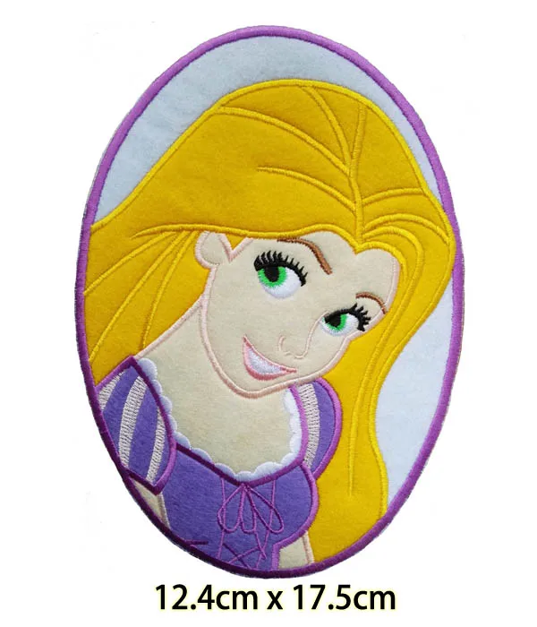 long hair princess embroidered iron on patch, cartoon fairy character princess badge clothing patch DIY accessories 
long hair princess embroidered iron on patch, cartoon fairy character princess badge clothing patch DIY accessories
