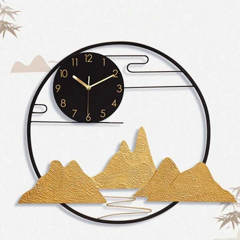 Hoshine New Metal Chinese Traditional Style Wall Clock Watch Antique Mountain Klok Big Size Saat House Room Decoration Horloge
Hoshine New Metal Chinese Traditional Style Wall Clock Watch Antique Mountain Klok Big Size Saat House Room Decoration Horloge