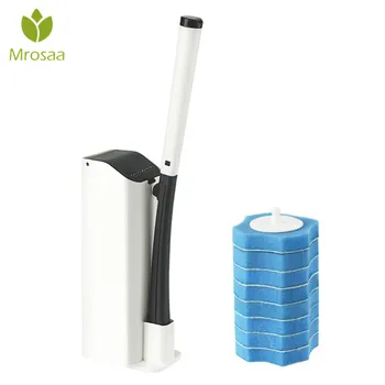Disposable Toilet Brush Set Replaceable Clean Brush Head Wall-Mounted Homehold Long Handle Cleaning Tools Bathroom Accessories
Disposable Toilet Brush Set Replaceable Clean Brush Head Wall-Mounted Homehold Long Handle Cleaning Tools Bathroom Accessories
